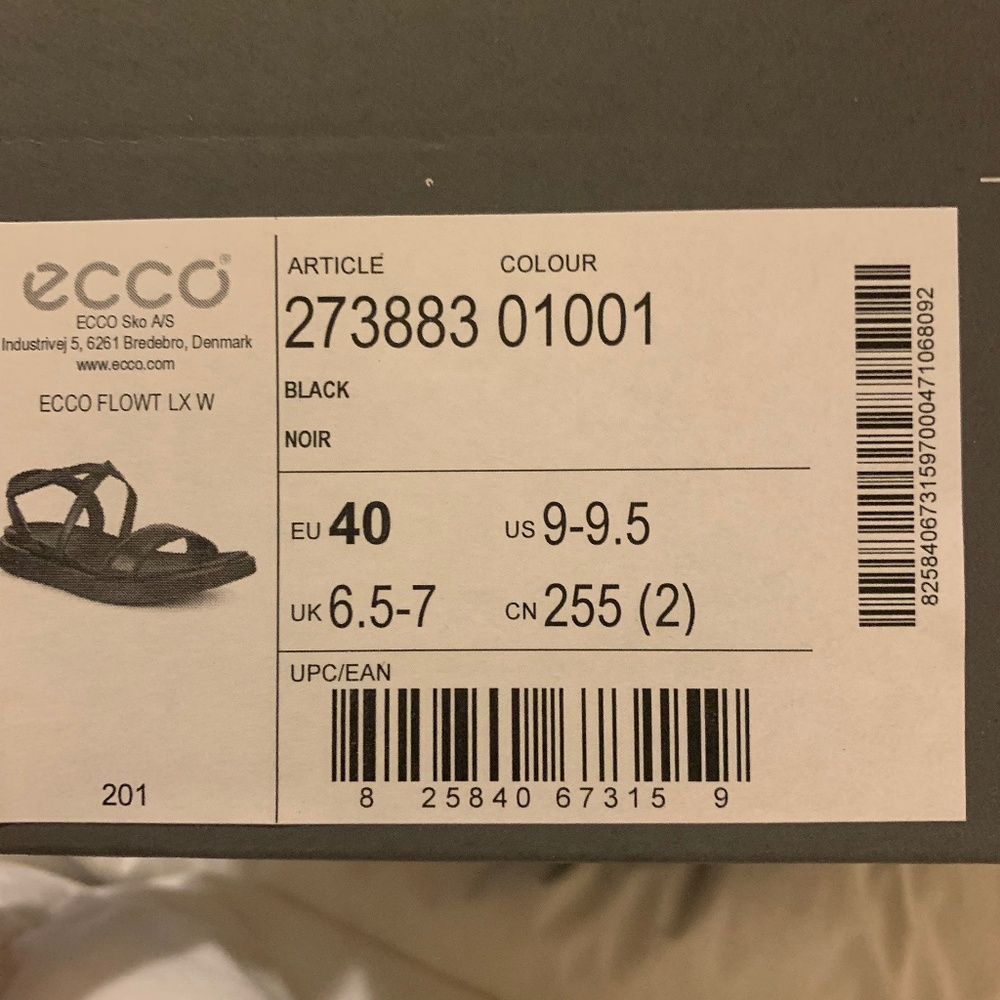 Ecco Flowt LX Women's Sandals - Black - Picture 6 of 10